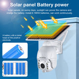 Solar Camera Wireless Dome Camera, 4G Solar Surveillance Camera