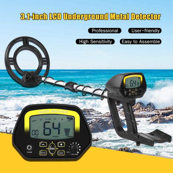 Metal Detector, Underground Treasure Finder