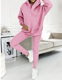 Women's Solid Color Trendy Fashion Suit