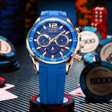 Men's Quartz Multi-function, Waterproof Watch