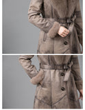 Real Fur One Woman Thickened Coat