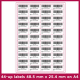 FBA Barcode Paper, Serial Number Amazon's Usage Blank Label Sticker Sheets