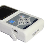 12 Channel 12 Lead EKG System, 24 Hours Multi Language Monitoring, PC SW CE FDA ECG Holter