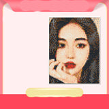 Handmade Building Blocks Pixel, Photo Painting