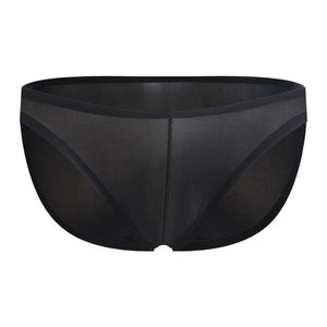 Men's Thin Seamless Ice Silk, Translucent U-convex Briefs