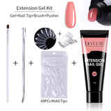 Nail Extension Gel Kit, Absorbs UV Rays