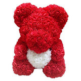 Rose Bear Eternal Creative Ornaments, Valentine's Day, Birthday, Teacher's Day Gift Idea