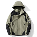 Shell Jacket, Windproof Waterproof, Mountaineering Suit, Cold-proof Warm Cardigan