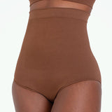 Women's High-waisted Silicone Point Rubber Shapewear Tight Panties Corseted to Lift Buttocks Postpartum Abdominal Pants