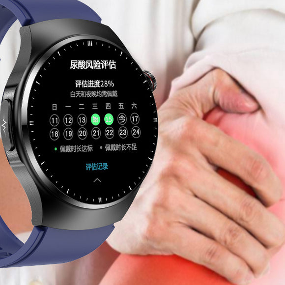 Bluetooth Calling, Non-invasive Blood Glucose, Uric Acid, Blood Lipid, TK25 Smart Watch