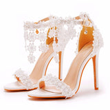 Rhinestone High Heel Shoes for Women