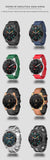 1.3 inches Large Round Screen 360x360 Resolution, Silicone Strap Smart Watch