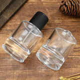 Perfume Glass Empty Container with Round Bayonet (Pack of 2)