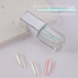 Magic Mirror Effect, Moonlight Aurora Powder, Nail Liquid