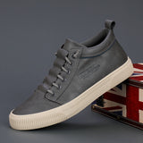 Men's Fashionable and Versatile Casual Leather Shoes