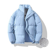 Couple Down Graphene Warm Quilted Pullover, Loose Cotton-padded Tide Jacket