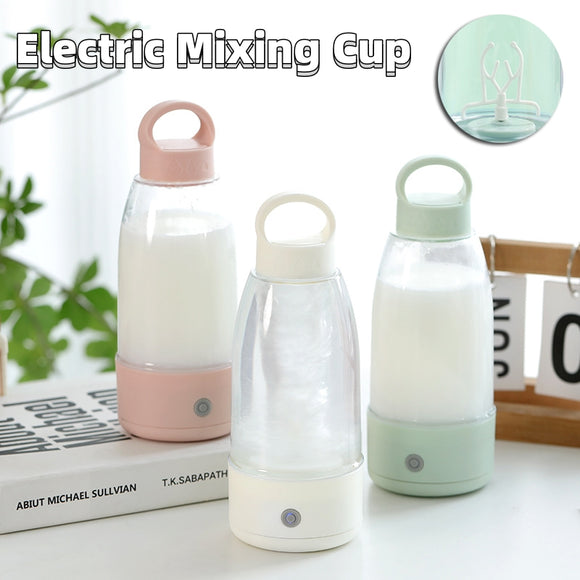 Automatic Electric Shaker Bottle with High Appearance for Smoothies, Portable Sports Water Bottle with USB Charging, Kitchen Gadgets