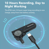 Bluetooth Wireless Collar Clip Microphone