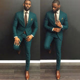 Formal Solid Color Two-piece Suit