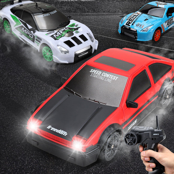 2.4G Drift RC Car, 4WD Remote Control GTR Model AE86, Vehicle Toys for Children