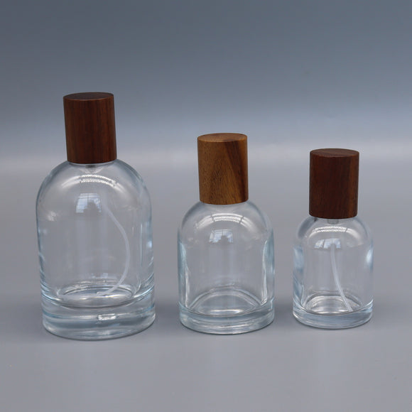 Different Sizes Perfume, Empty Sub-bottles with Cover (Pack of 2)