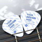 12 Piece Comfortable Edge Smooth Guitar Picks