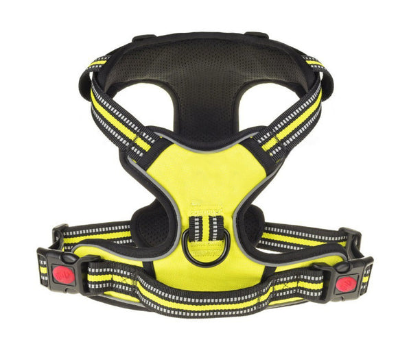 Breathable Reflective Vest-style Big and Medium Dog Chest Harness Explosion-proof