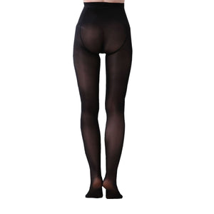 Women's Fashion, Solid Color Oily Pantyhose