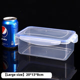 Vegetable and Egg Freezer with Lid, Refrigerator Storage Box