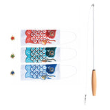 Wooden Pole Steel Wire Toy Fishing Rod, Carbon Fiber Carp Streamer Funny Cat Stick