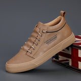 Men's Fashionable and Versatile Casual Leather Shoes