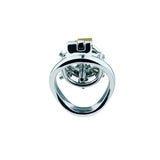 Stainless Steel Female Anti-escape, Flat Chastity Lock, Catherer Device