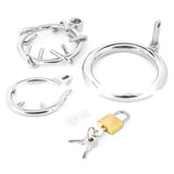 Stainless Steel Chastity Device for Men