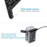 Dual Electric Car Rechargeable Battery, Remote Control Charger