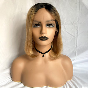 Color Bob Head, Real Hair Headgear