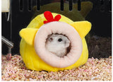 Fruit Quilted Small Pet Hamster Nest