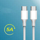 Dual Type-c Fast Charging PD Cable