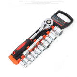 Ratchet Socket Wrench Set, Auto Repair Machine Tools Kit