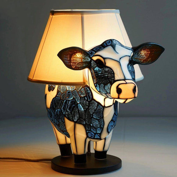 Luminous Bullhead Table Lamp, Home Office Decoration