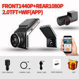 2K Dash Cam, WiFi Car Camera