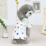 Puppy Cotton Vest, Thin Pet Clothes