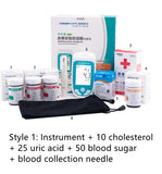 Blood Glucose Detector, Uric Acid Meter, Total Cholesterol Analyzer