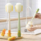 Multi-purpose Five-in-one Cup Washing Device, Household Multifunctional Cup Brush Water Insulation Cup Brush Milk Bottle, Kitchen Gadgets