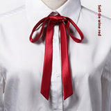 Long Small Silk Ribbon All-matching Tie-strap