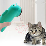 Automatic Laser Cat Pole Toy, LED Red Laser Light