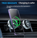 Intelligent Mobile Phone Holder, Double-sided Car Mount Magnetic Universal Vacuum Adsorption Bracket