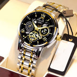 Fashion Jewelry Hollow Men's Watch, Waterproof Luminous Calendar