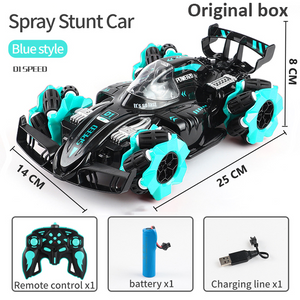 4WD Horizontal Drift Spray Stunt RC Car Toy