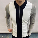 New Cross-border Long-sleeves Men's T-shirt