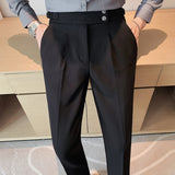 British Style Business Formal Wear Suit Pants for Men